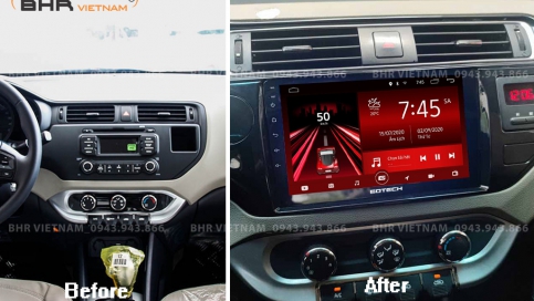 Màn hình DVD Android Kia Rio 2012 - nay | Gotech GT8 